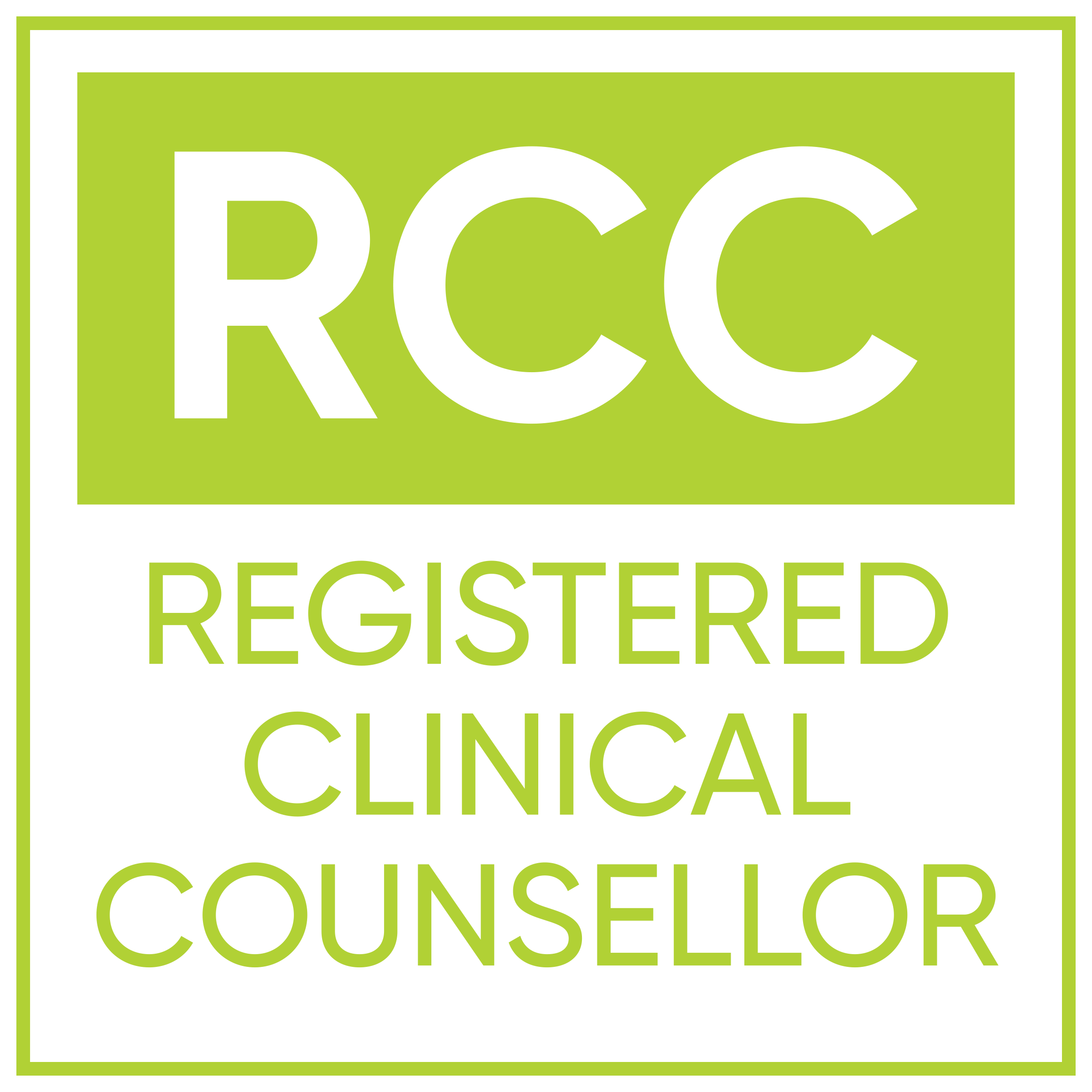 PACFA Registered Clinical Counsellor logo