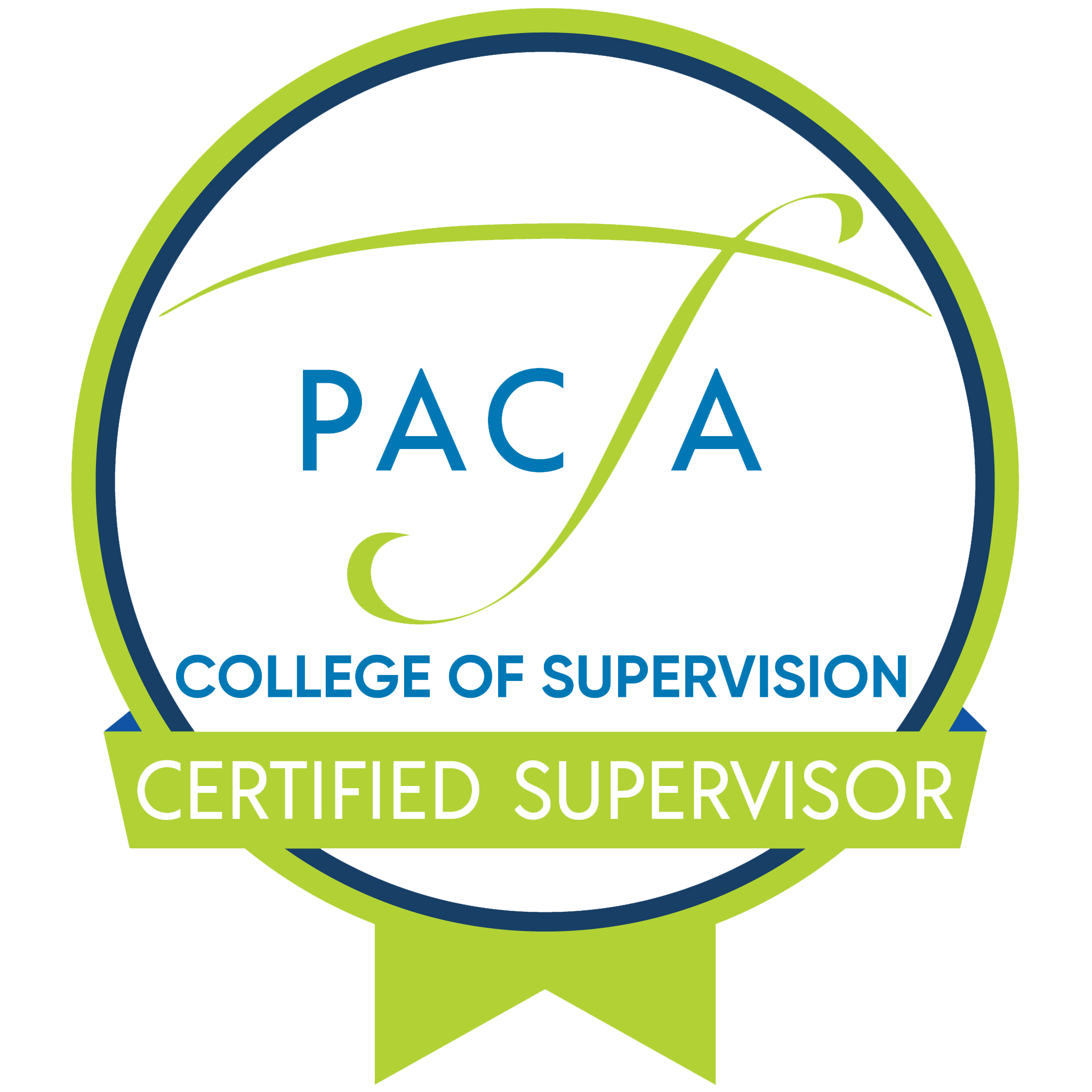 PACFA College of Supervision Certified Supervisor logo